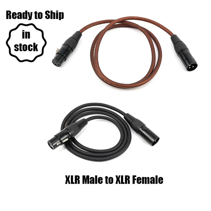 XLR mikrofono laidas